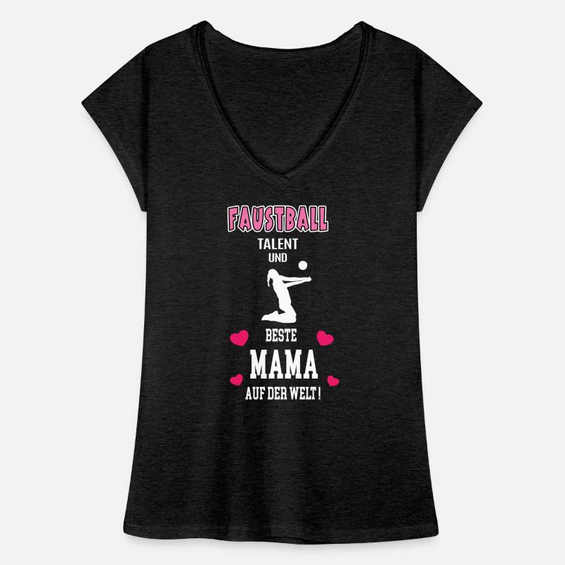 Faustball Beste Mama Mutter Muttertag Geburtstag Frauen Vintage T-Shirt
