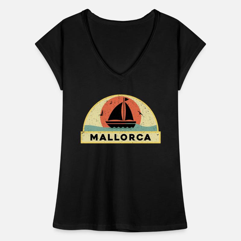 Mallorca Frauen Vintage T-Shirt