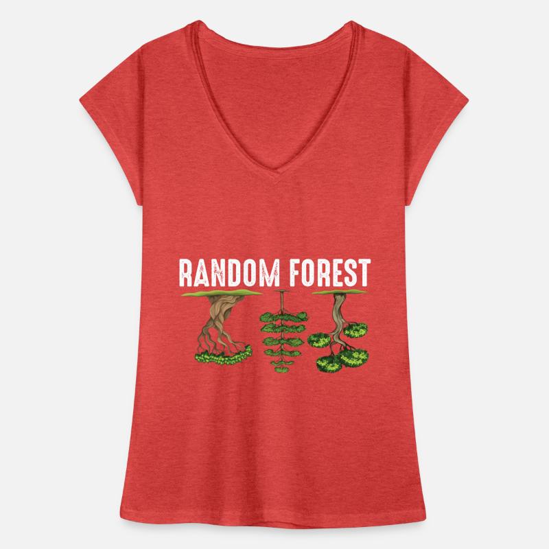 Artificial classification math random forest Women's Vintage T-Shirt