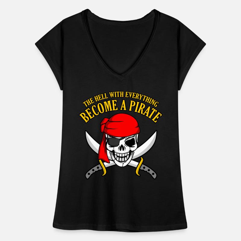 Pirat Frauen Vintage T-Shirt