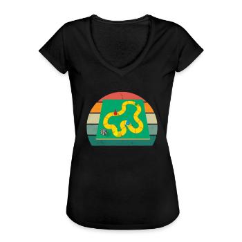 Jeu de société Jouer ensemble Jeu de société - T-shirt vintage Femme - noir - Devant