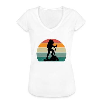 Grimpeur Grimpeur Bloc Escalade - T-shirt vintage Femme - noir - Devant - Danielle (179cm)