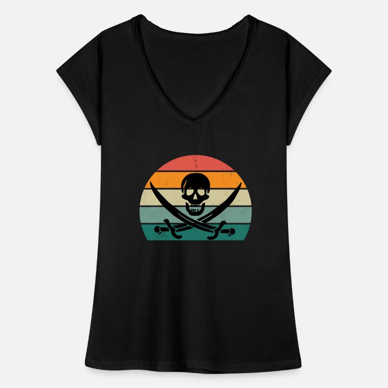 Schwertkampf Schwert Klinge Lanze Säbel Dolch Frauen Vintage T-Shirt