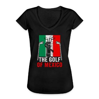 Golf Instructor Golfer Design for Golfers - Women's Vintage T-Shirt - black - Front - Danielle (179cm)