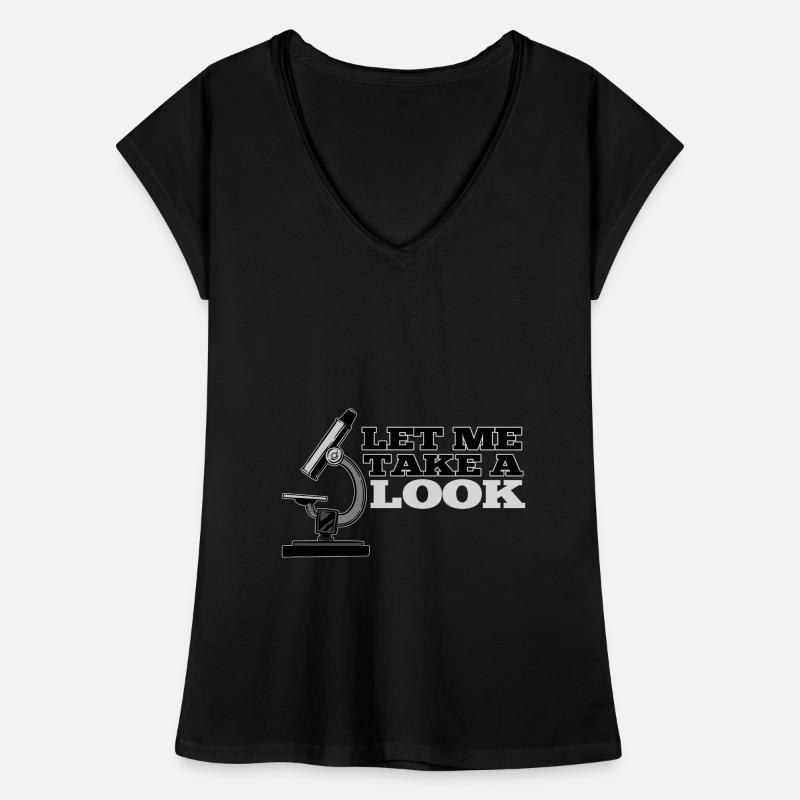 Chemist microscope Women's Vintage T-Shirt