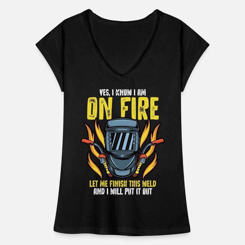 Welder saying, gift welding, welding Women's Vintage T-Shirt
