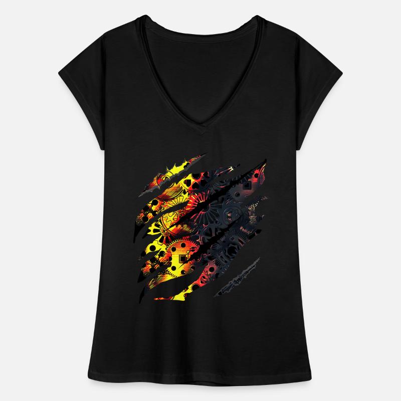 Steampunk, Gothic, Punk Women's Vintage T-Shirt