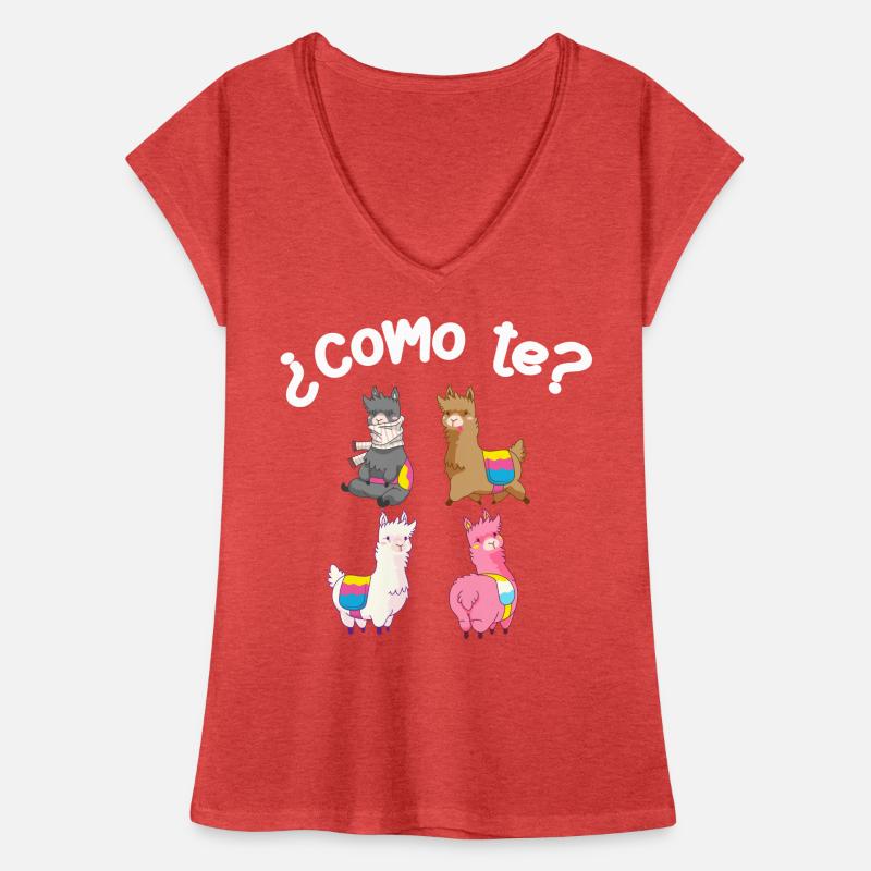 Como Te Lamas, Lama Frauen Vintage T-Shirt