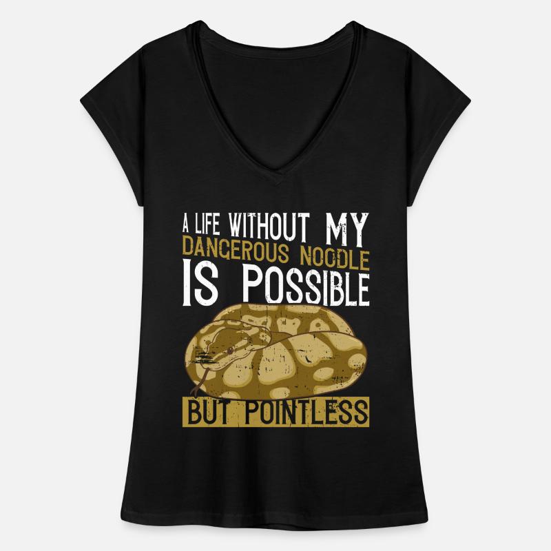 Banane Ballpython Königspython Frauen Vintage T-Shirt