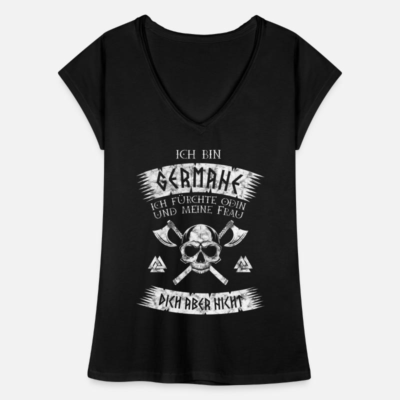 Ich bin Germane - Wikinger Spruch Frauen Vintage T-Shirt