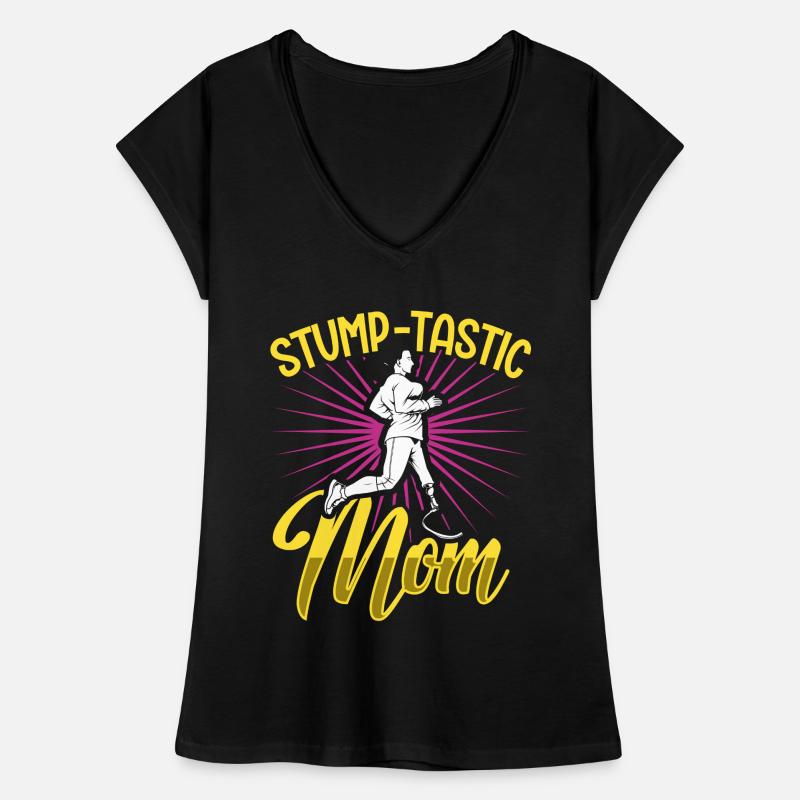 Beste Mama mit Beinprothese Frauen Vintage T-Shirt