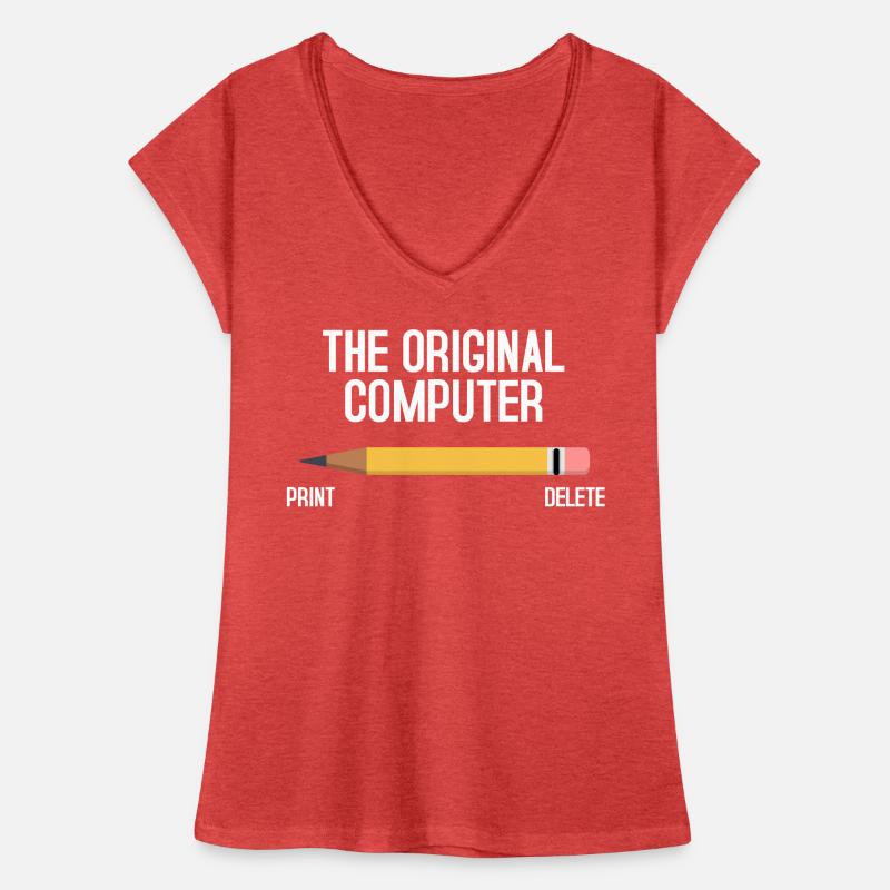 Computer Frauen Vintage T-Shirt