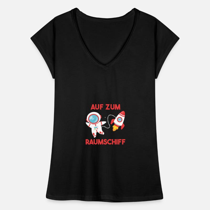 Aus zum Raumschiff Geschenkidee Frauen Vintage T-Shirt