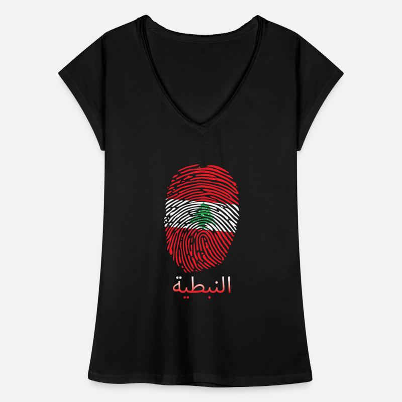 NABATAEA Liban Liban Libanais Libanais T-shirt vintage Femme
