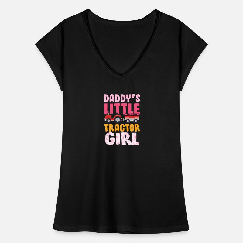 Landwirt Kinder Traktor Geschenk · Traktor Mädchen Frauen Vintage T-Shirt