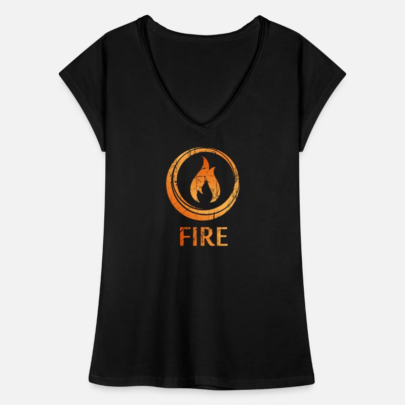 Four elements of fire Women's Vintage T-Shirt