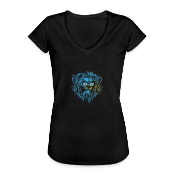 Saint Lucia - Women's Vintage T-Shirt - black - Front - Danielle (179cm)