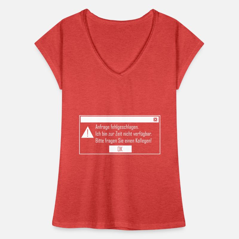 Office humor request failed Office colleagues Women's Vintage T-Shirt