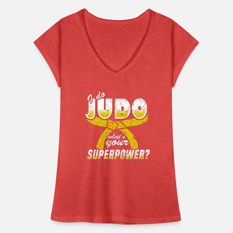 judo T-shirt vintage Femme