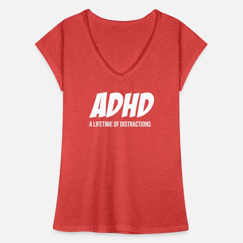 TDAH : une distraction à vie, une hyperconcentration T-shirt vintage Femme