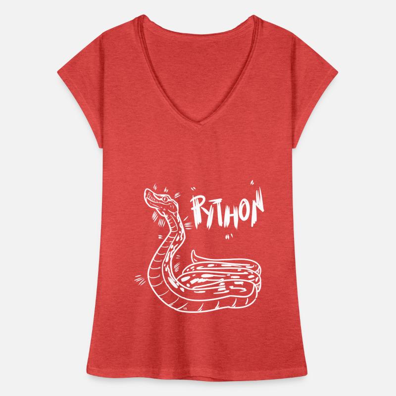 Python Frauen Vintage T-Shirt