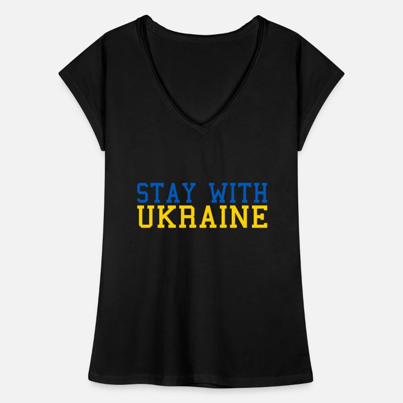 Ukraine Solidarity Women's Vintage T-Shirt
