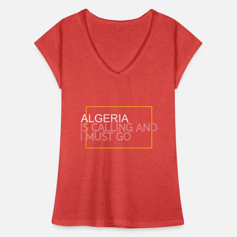 Algeria Slogan Women's Vintage T-Shirt