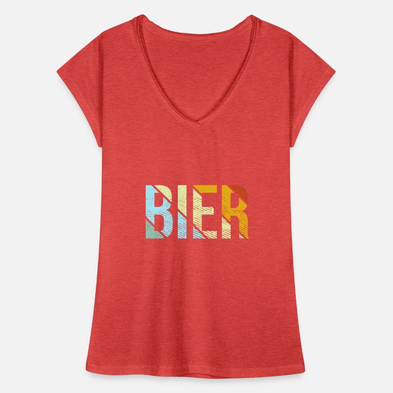 Bier retro Frauen Vintage T-Shirt