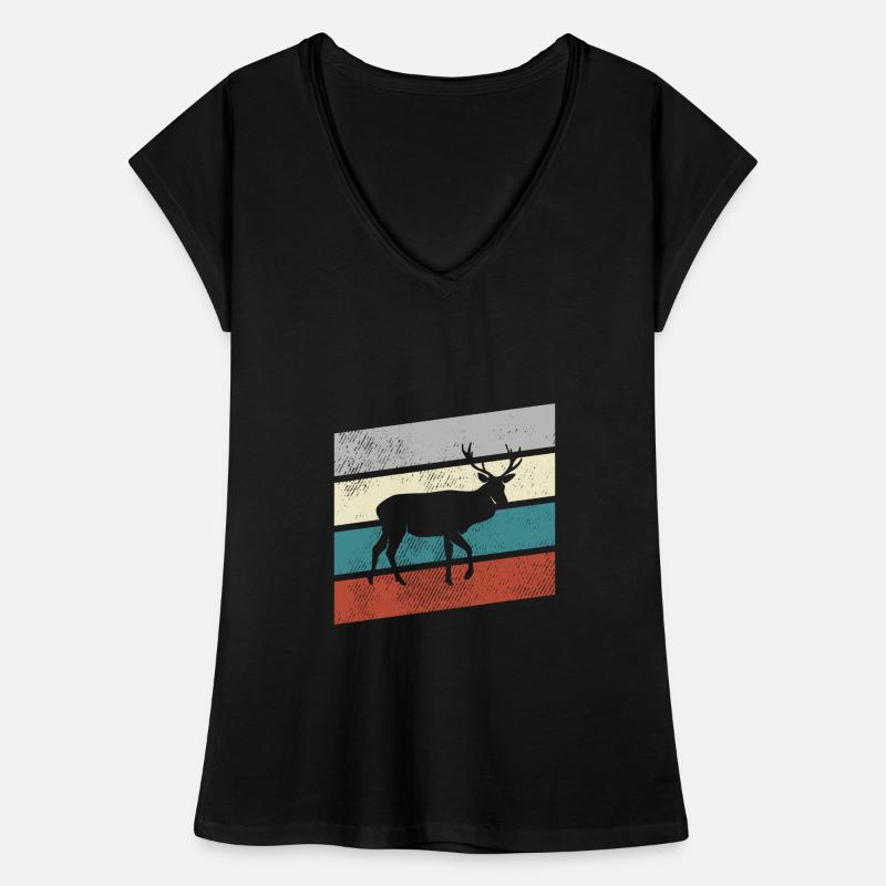 Hirsch Retro Women's Vintage T-Shirt
