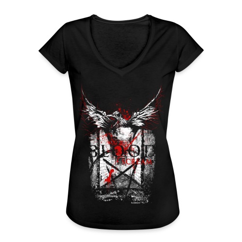 RAVEN | BLOOD SCREAM - Frauen Vintage T-Shirt