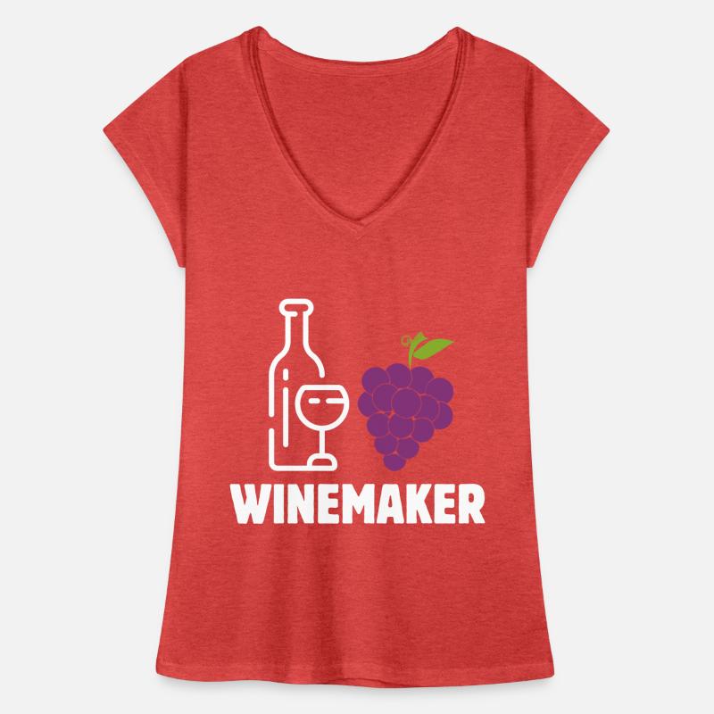 Winemaker Alcoholic Winery Profession Pacemaker Winer Women's Vintage T-Shirt