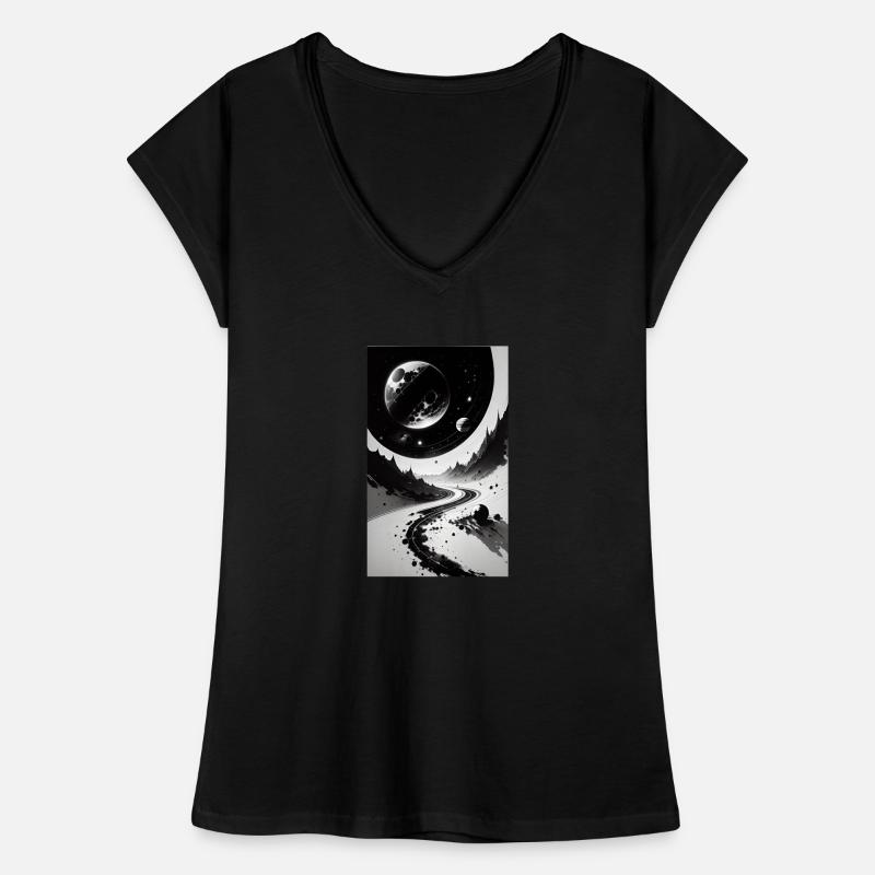 Solar System | Planets | Space | Star Women's Vintage T-Shirt