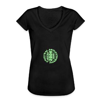 Hobby 2004 - Women's Vintage T-Shirt - black - Front - Danielle (179cm)