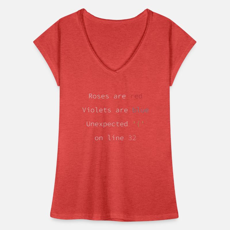 Funny Programmer Coder Coding Quote Women's Vintage T-Shirt