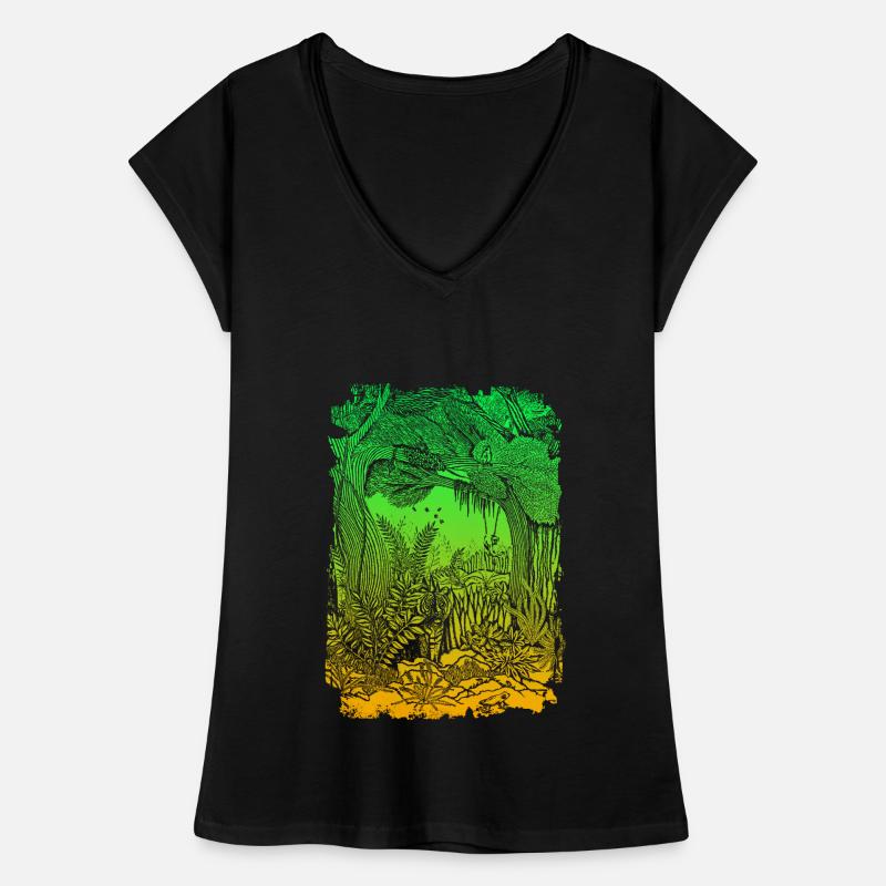Jungle Rainforest Conservation Amazon T-shirt vintage Femme