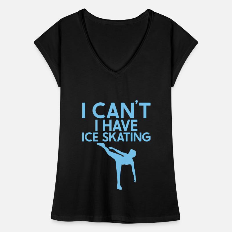 Eislaufen Frauen Vintage T-Shirt
