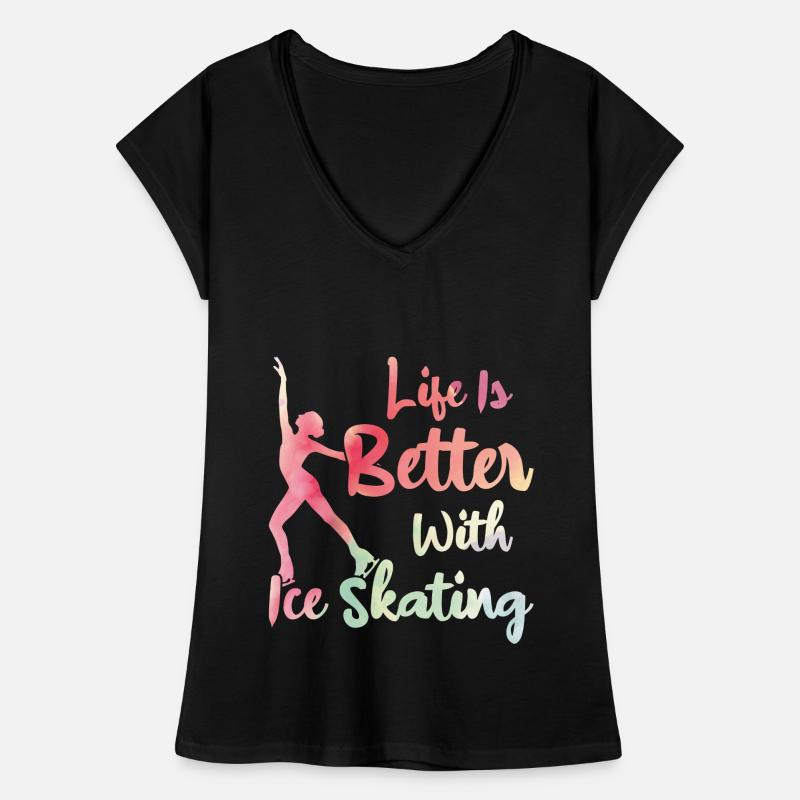 Patinage T-shirt vintage Femme