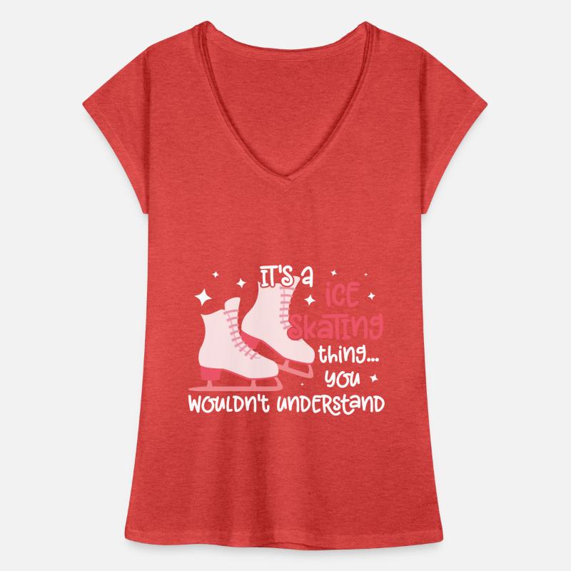 Patinage T-shirt vintage Femme