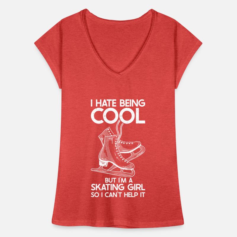 Eislaufen Frauen Vintage T-Shirt