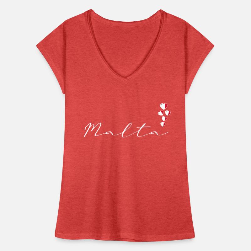 Malte T-shirt vintage Femme