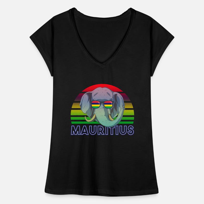 Mauritius Frauen Vintage T-Shirt