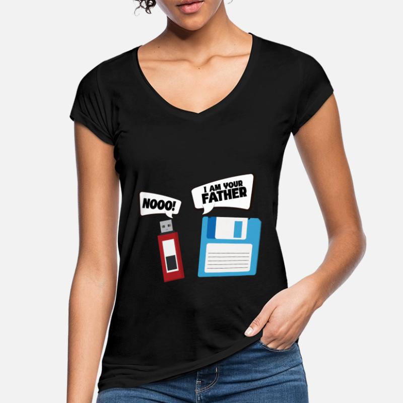Programmierer Computercodierungssoftwareentwickler Frauen Vintage T-Shirt