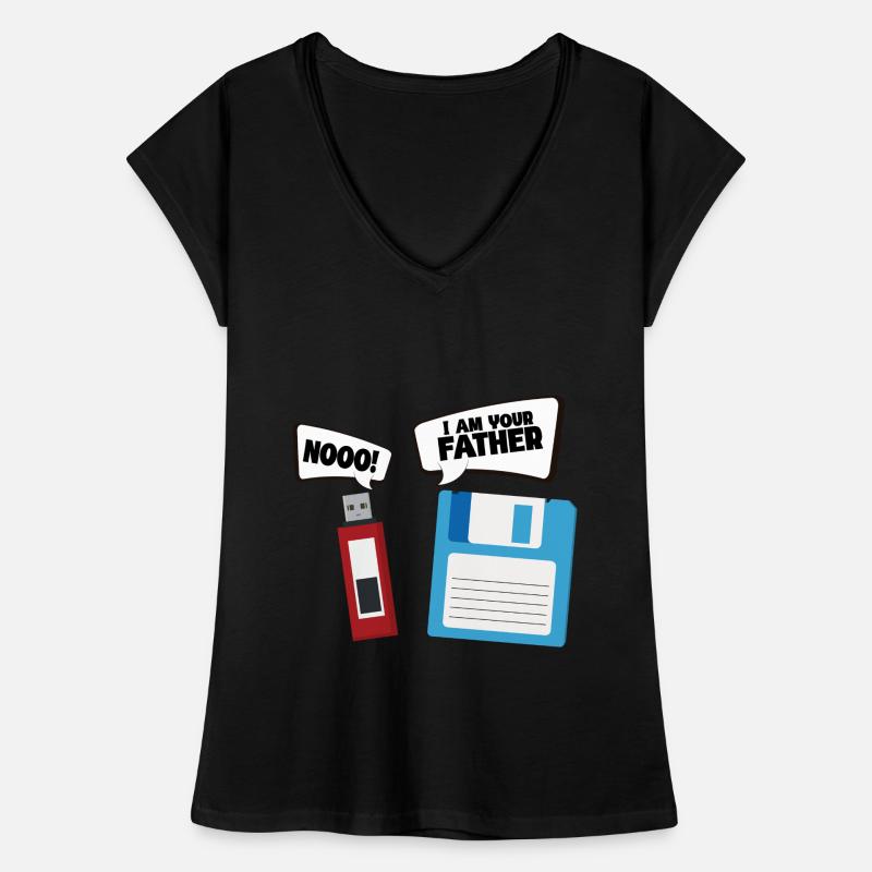 Programmeur, Codage informatique, Développeur de logiciels T-shirt vintage Femme