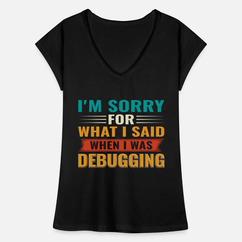 Debugging Nerd Computer Programmer IT Women's Vintage T-Shirt