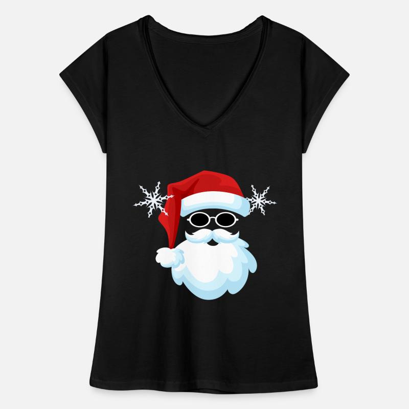 Weihnachtsmann Frauen Vintage T-Shirt