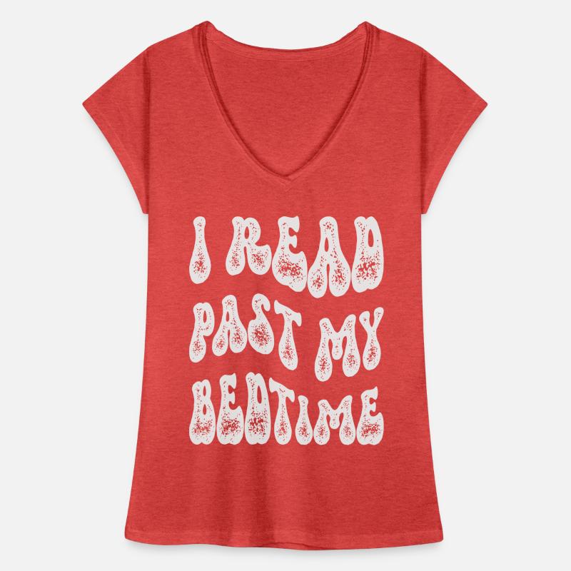 Library Book Lover Reading Bookworm Women's Vintage T-Shirt