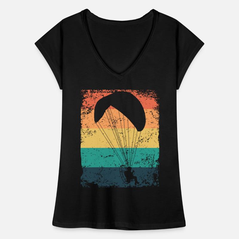 Parapente motorisé Paramoteur Paramoteur T-shirt vintage Femme