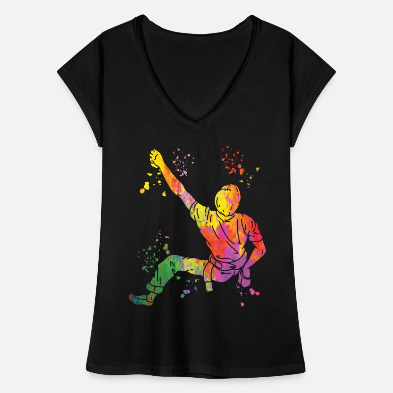 Bloc Colorsplash Bloc de bloc T-shirt vintage Femme