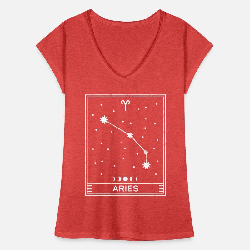 Widder Sternzeichen Frauen Vintage T-Shirt