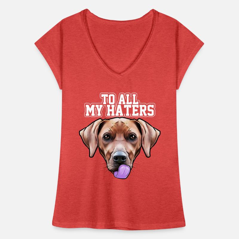 Rhodesian Ridgeback T-shirt vintage Femme